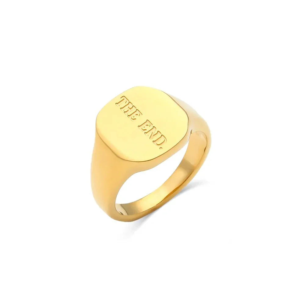 Maliben | Positive Affirmation Engraved Rings