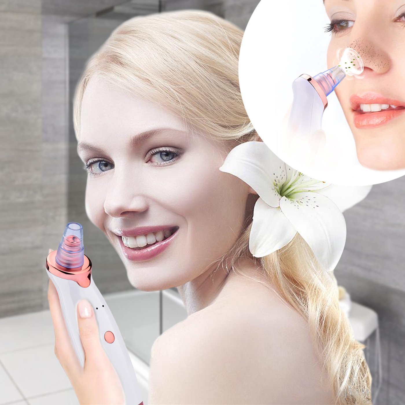 Maliben | Power Suction Blackhead Cleaner