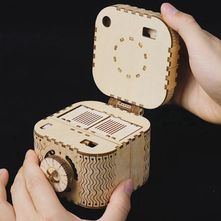Maliben | 3d Wooden Puzzle Jewelry Storage Box
