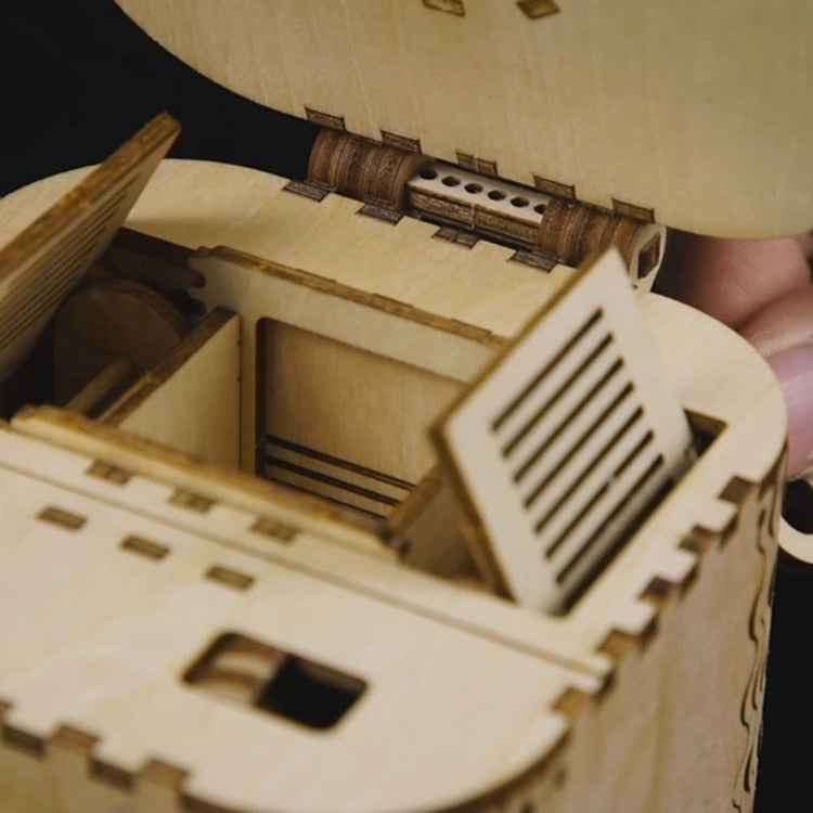 Maliben | 3d Wooden Puzzle Jewelry Storage Box