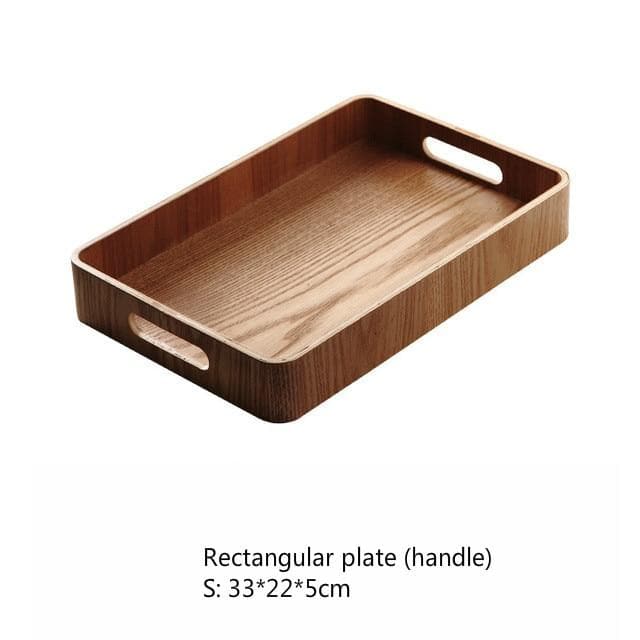 Maliben | Slim, round serving trays made of wood