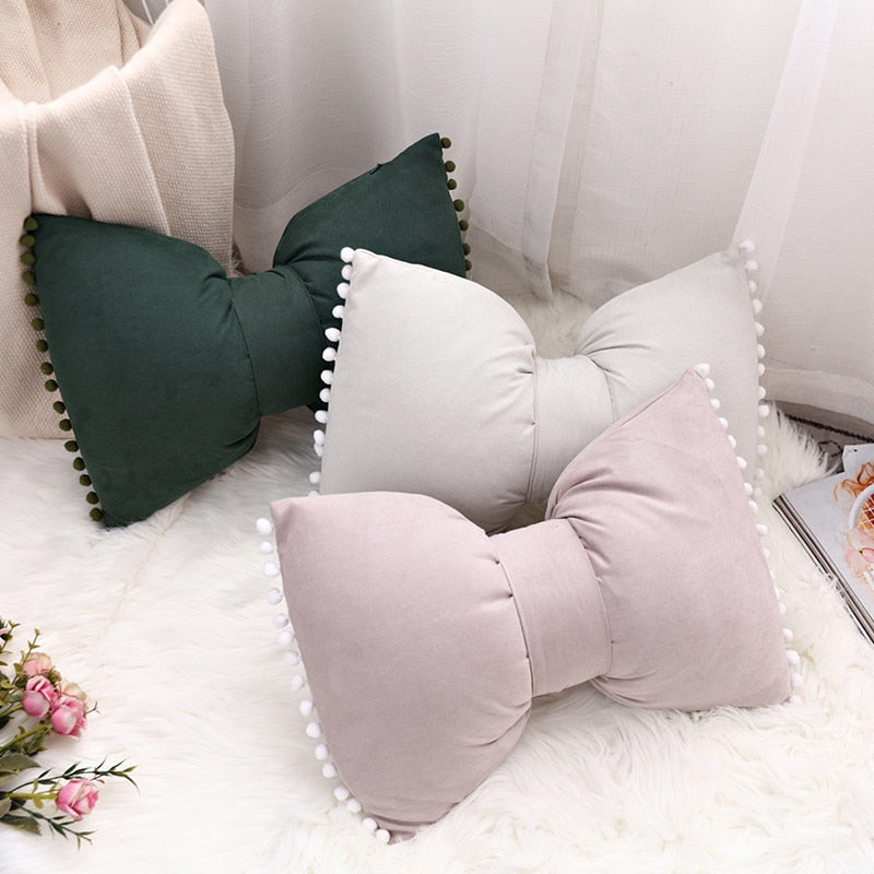Maliben | Bow-Shaped Decorative Cushion As Decorative Accent