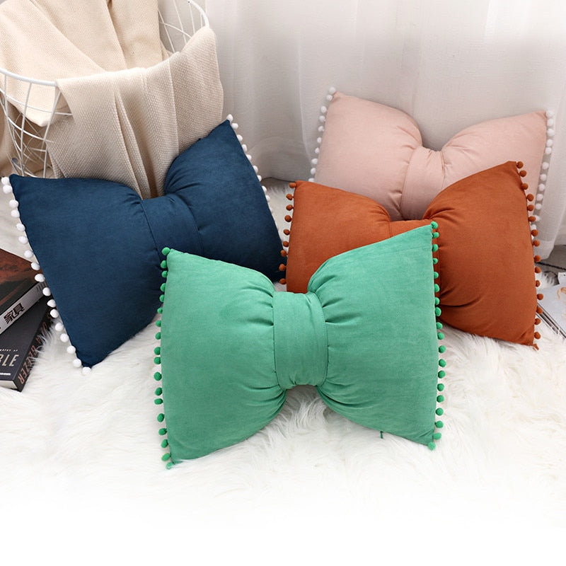Maliben | Bow-Shaped Decorative Cushion As Decorative Accent