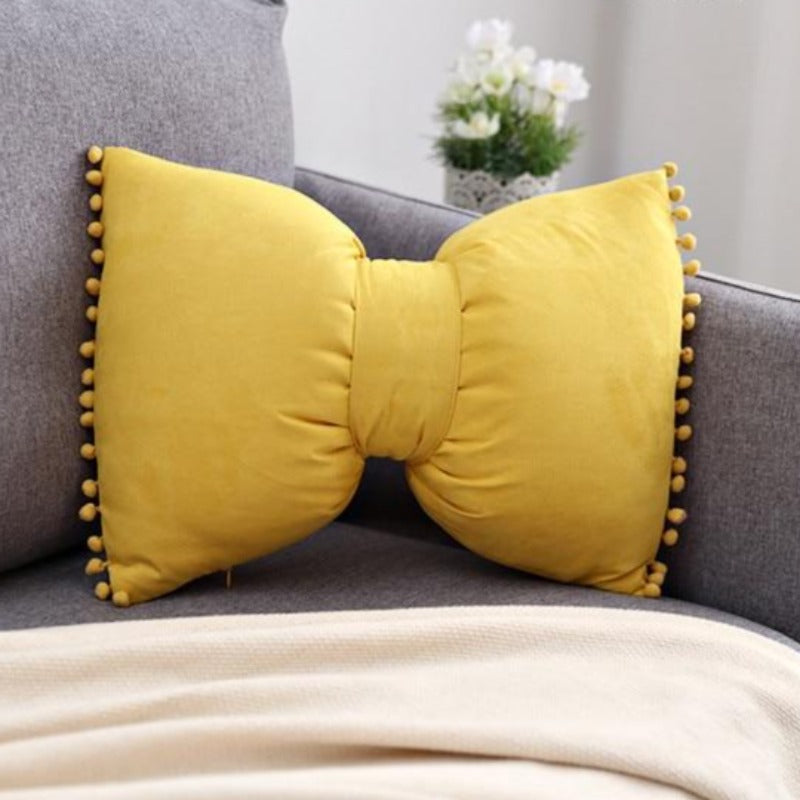 Maliben | Bow-Shaped Decorative Cushion As Decorative Accent
