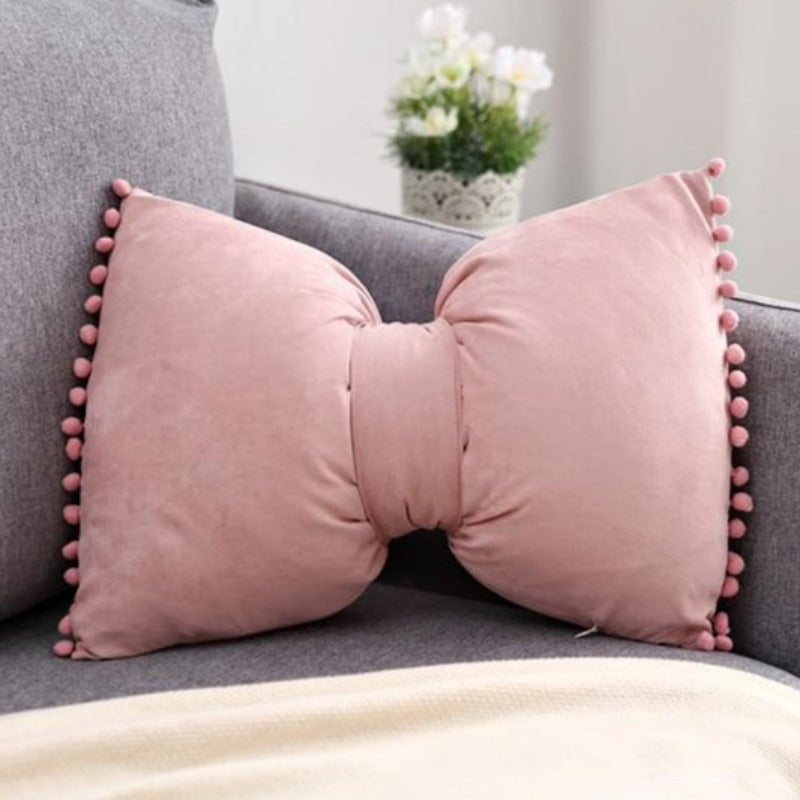Maliben | Bow-Shaped Decorative Cushion As Decorative Accent
