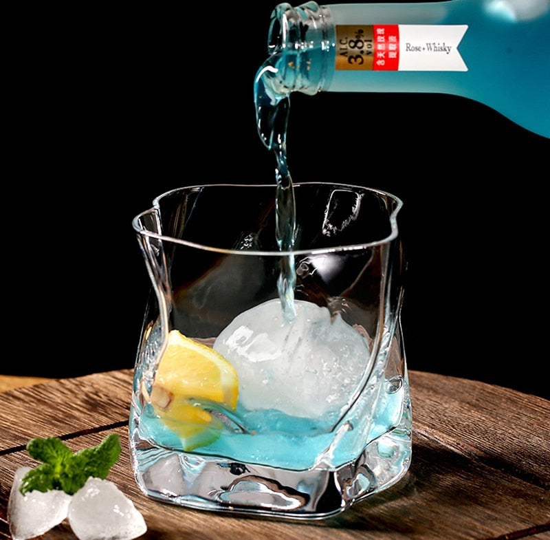 Maliben | Distorted Texture Whisky Glass Set