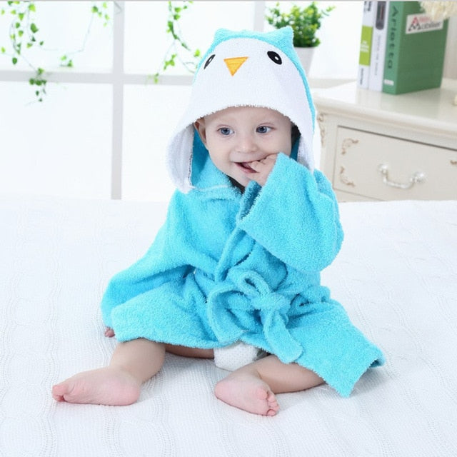 Maliben | Hooded Towel With Animal Pattern