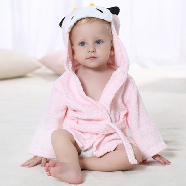 Maliben | Hooded Towel With Animal Pattern