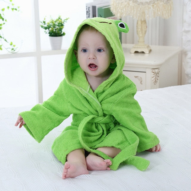 Maliben | Hooded Towel With Animal Pattern