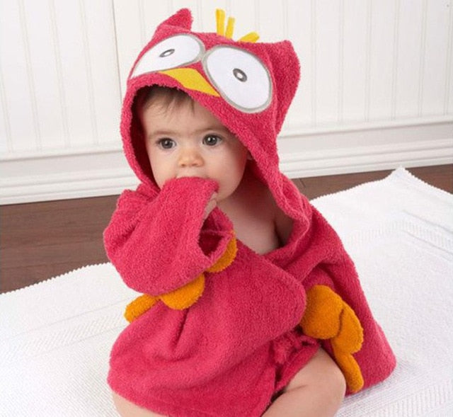 Maliben | Hooded Towel With Animal Pattern