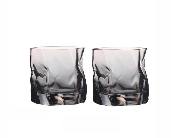 Maliben | Distorted Texture Whisky Glass Set