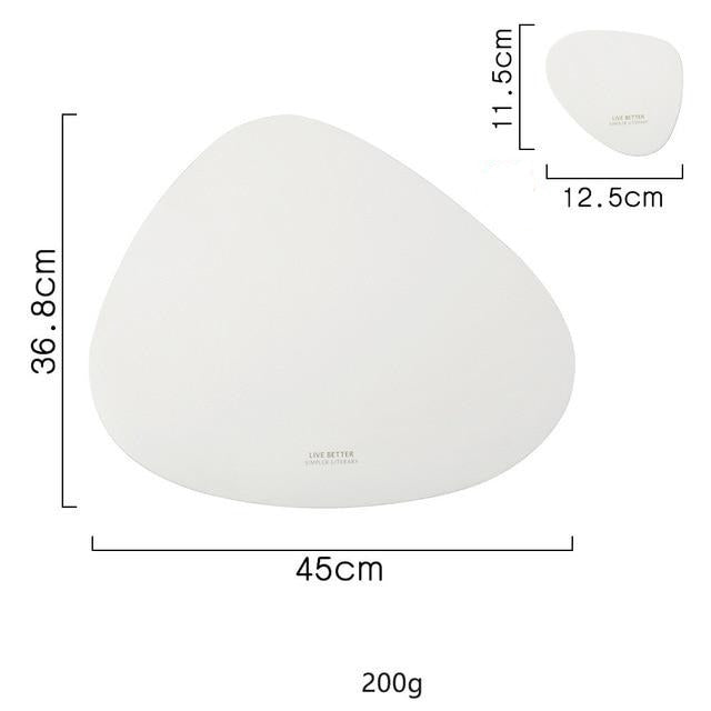 Maliben | 4 Colors Triangle Placemat Set