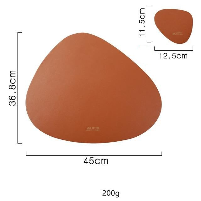 Maliben | 4 Colors Triangle Placemat Set