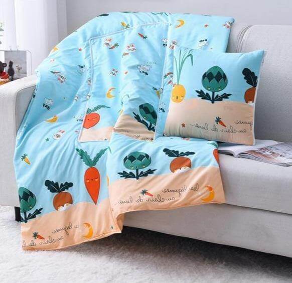 Maliben | 2In1 Colorful Cartoon Pillow Blanket