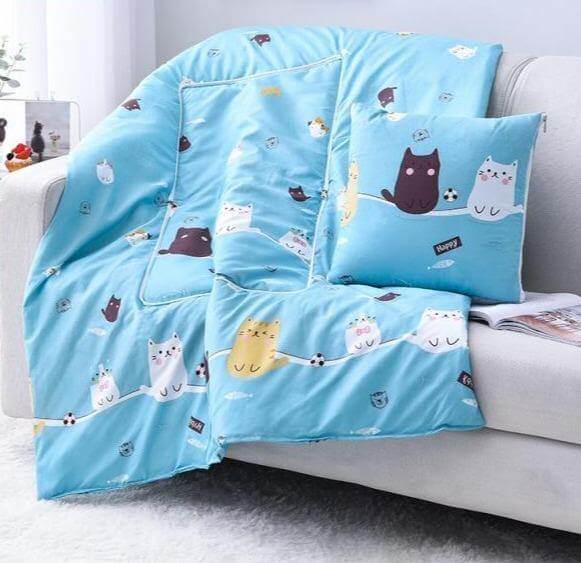 Maliben | 2In1 Colorful Cartoon Pillow Blanket