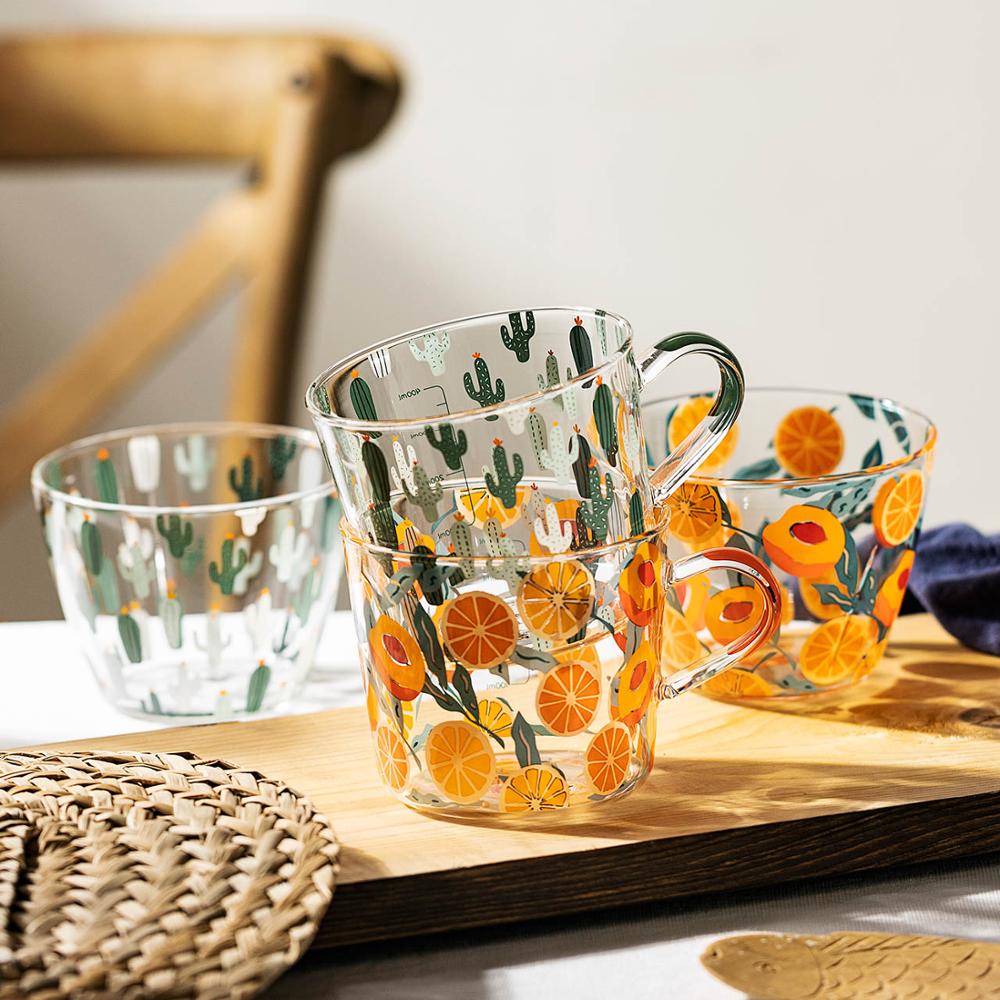 Maliben | HighLand Printed Glass Measuring Cup