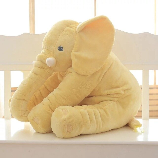 Maliben | Soft Elephant Cuddle Pillow | Ultra Soft Plush For Babies & Toddlers, Perfect For Naps And Relaxation