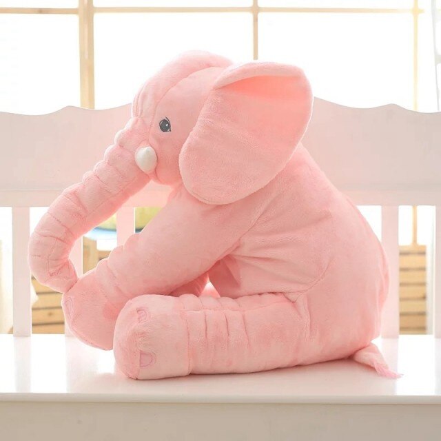 Maliben | Soft Elephant Cuddle Pillow | Ultra Soft Plush For Babies & Toddlers, Perfect For Naps And Relaxation