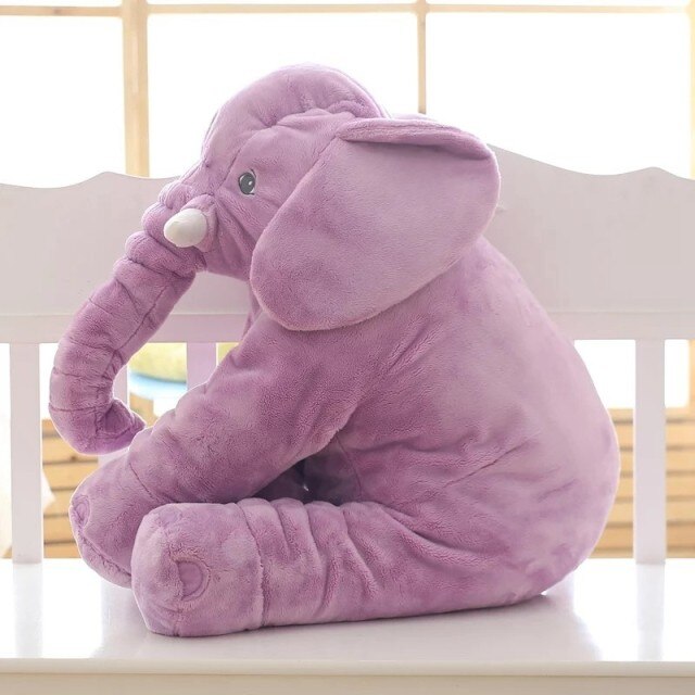Maliben | Soft Elephant Cuddle Pillow | Ultra Soft Plush For Babies & Toddlers, Perfect For Naps And Relaxation