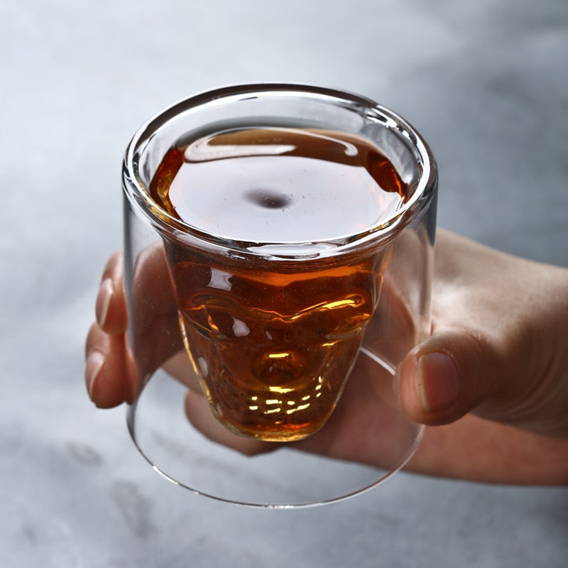 Maliben | Hollow Double Layer Whiskey Glass