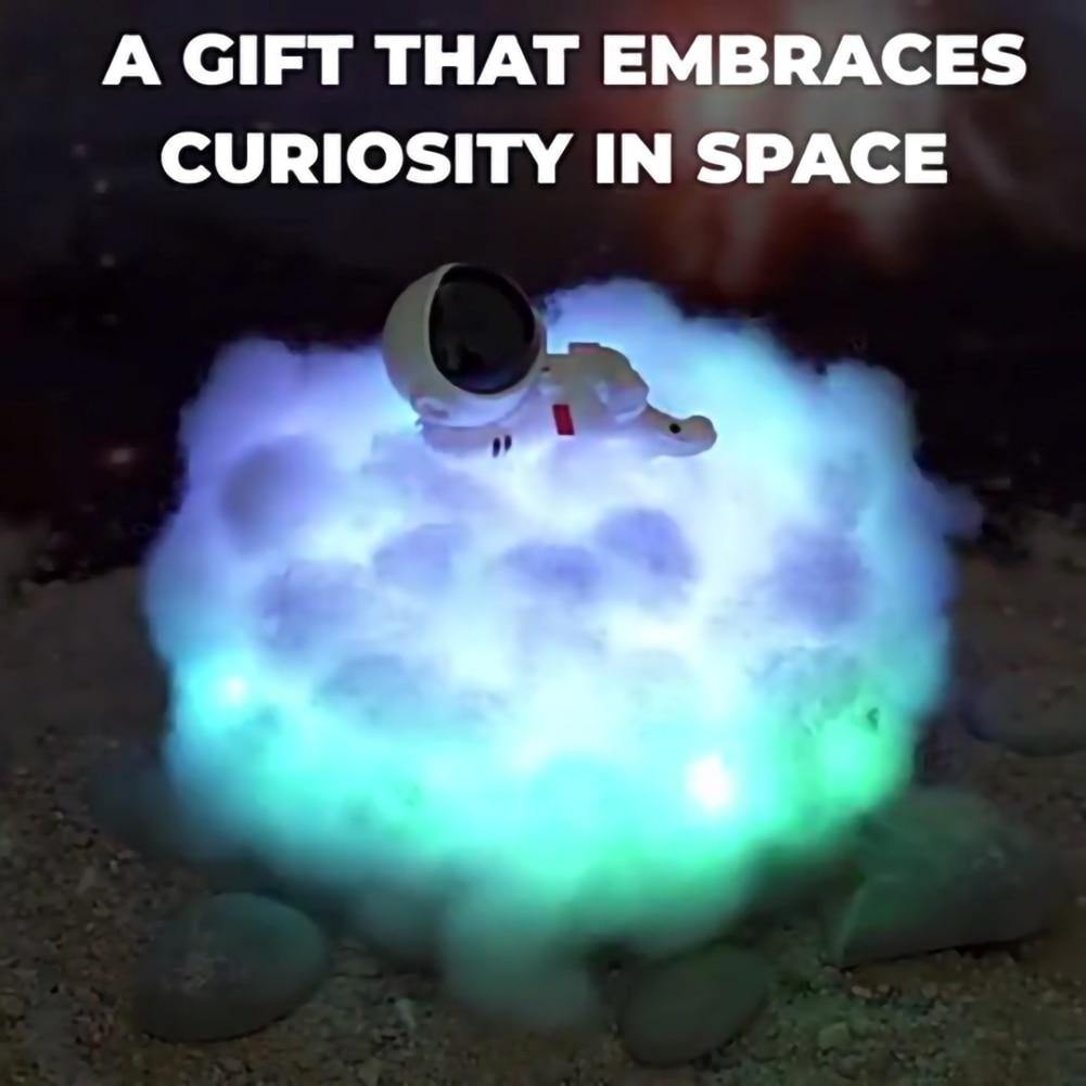 Maliben | Astronaut Colorful Clouds Night Light