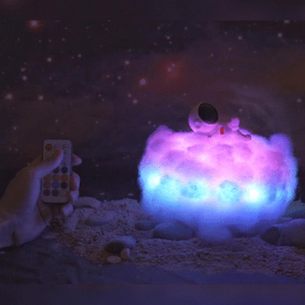 Maliben | Astronaut Colorful Clouds Night Light
