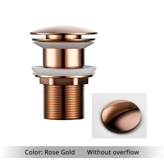 Maliben | Polished Brass Bathroom Sink Drains