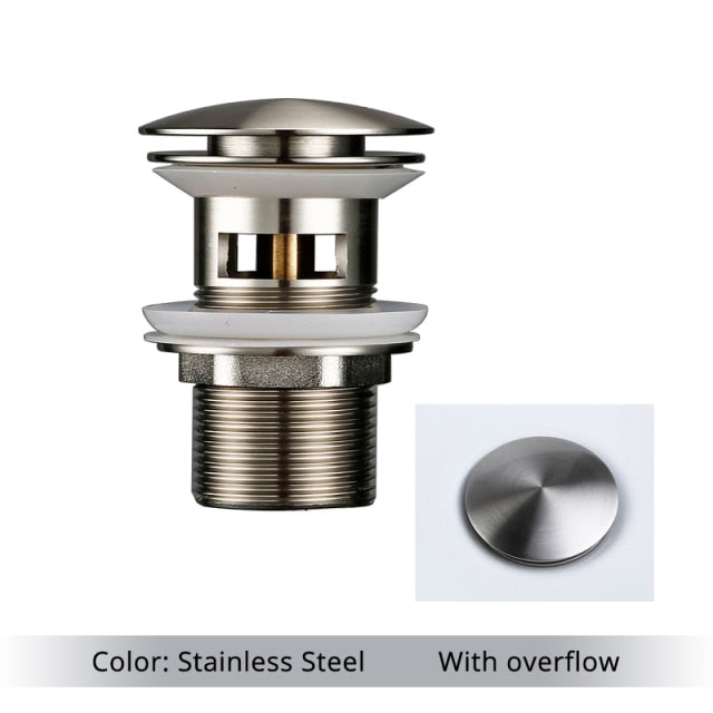 Maliben | Polished Brass Bathroom Sink Drains