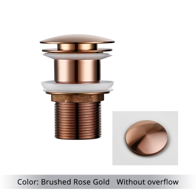 Maliben | Polished Brass Bathroom Sink Drains