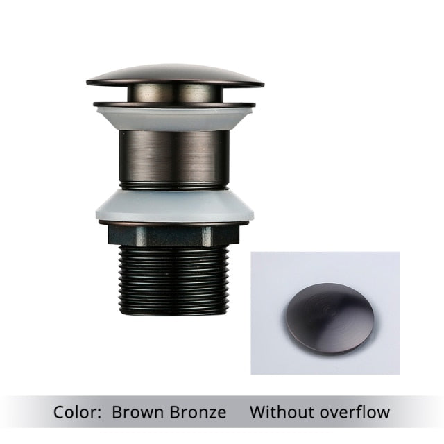 Maliben | Polished Brass Bathroom Sink Drains