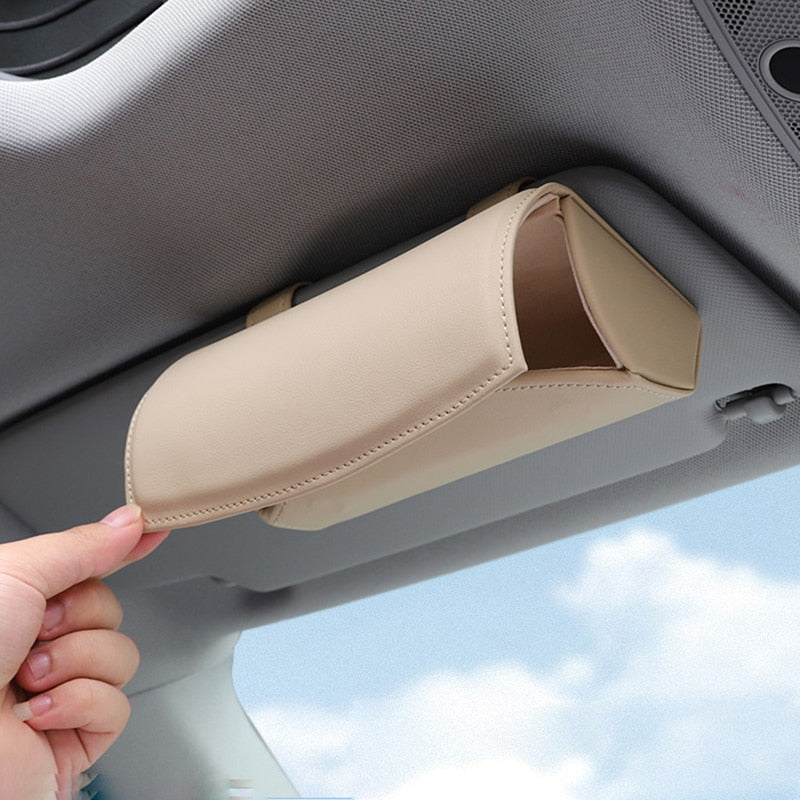 Maliben | Car Front Sun Glasses Case Box