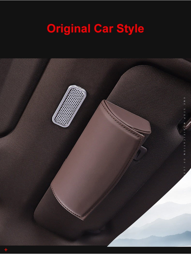 Maliben | Car Front Sun Glasses Case Box