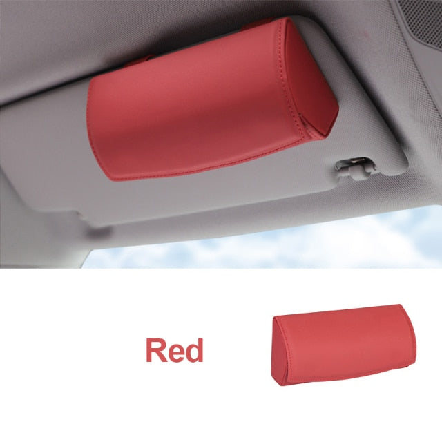 Maliben | Car Front Sun Glasses Case Box