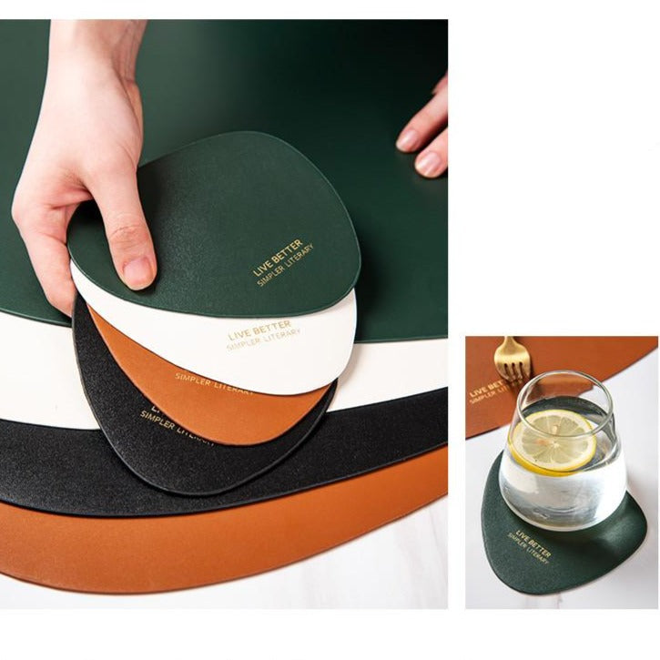 Maliben | 4 Colors Triangle Placemat Set