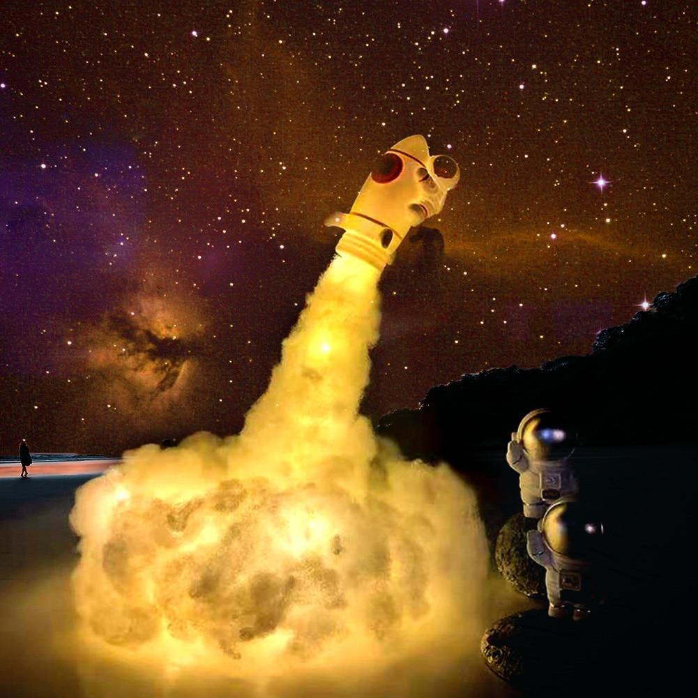Maliben | Astronaut Colorful Clouds Night Light