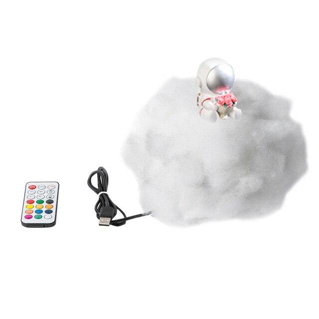Maliben | Astronaut Colorful Clouds Night Light