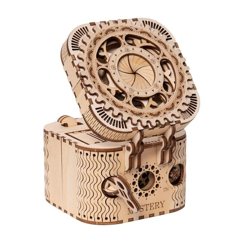Maliben | 3d Wooden Puzzle Jewelry Storage Box