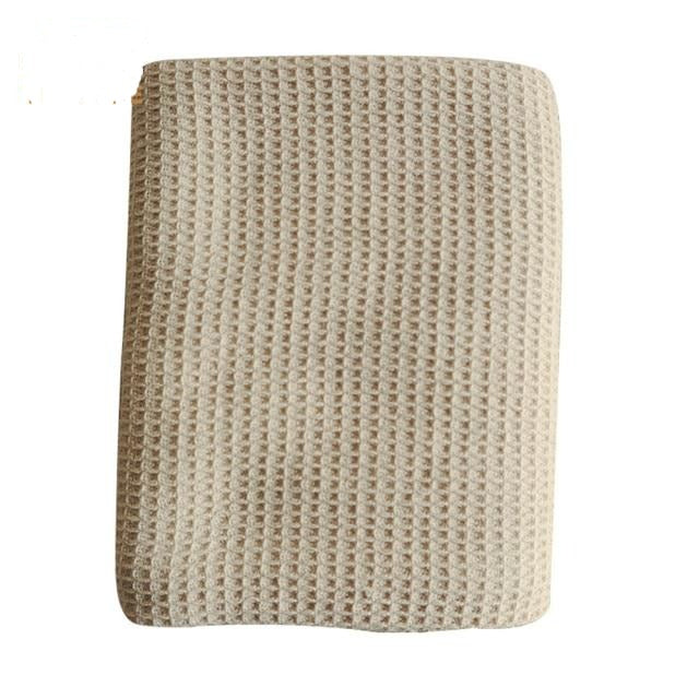 Maliben | Waffle Fabric Cotton Kitchen Towel Set (Set of 2)