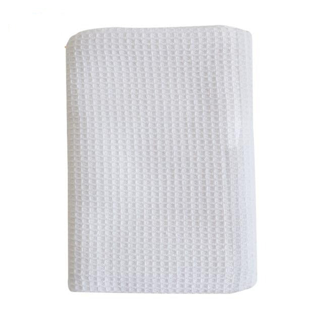 Maliben | Waffle Fabric Cotton Kitchen Towel Set (Set of 2)