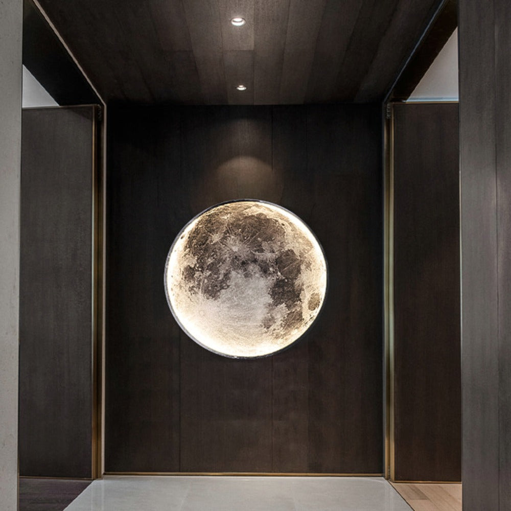 Maliben | 3d Led Moon Or Earth Ceiling Or Wall Light