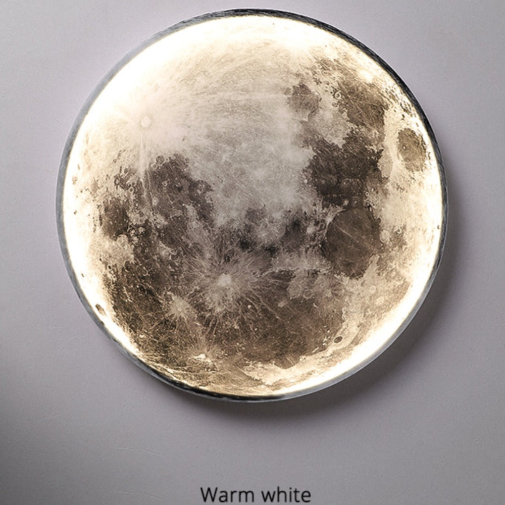 Maliben | 3d Led Moon Or Earth Ceiling Or Wall Light
