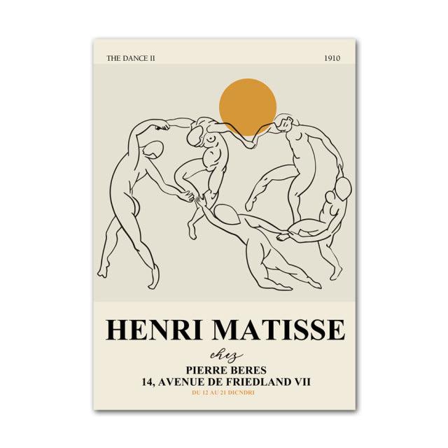 Maliben | Henri Matisse Picasso Abstract Canvas