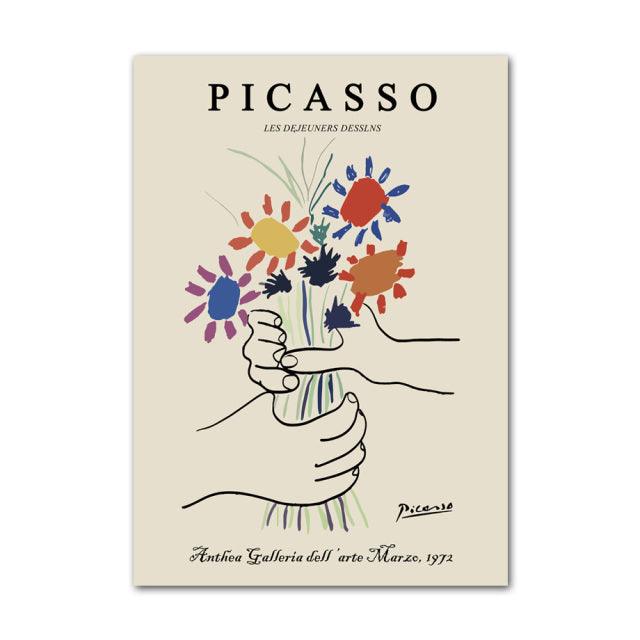 Maliben | Henri Matisse Picasso Abstract Canvas