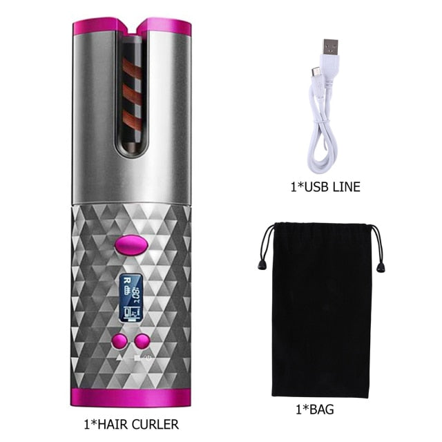 Maliben | Wireless Automatic Ceramic Hair Curling Iron