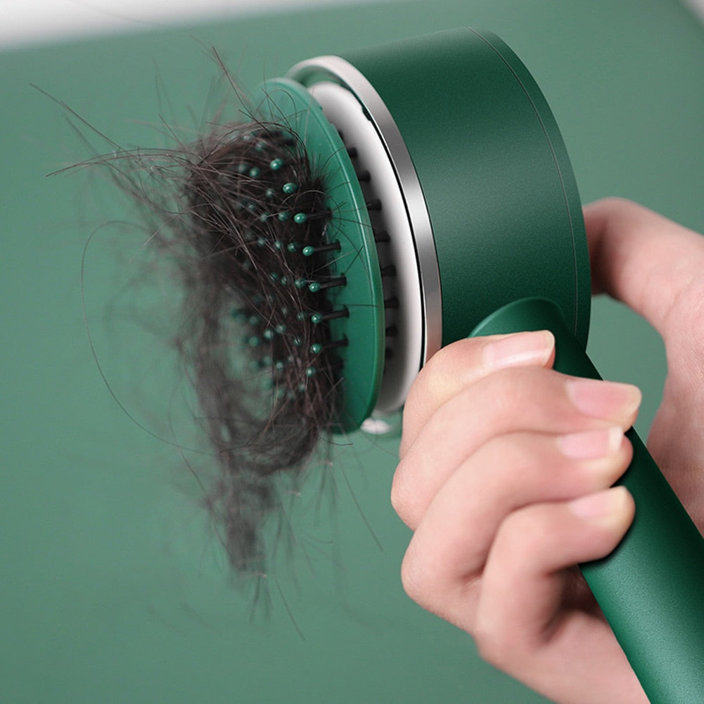 Maliben | Anti-Static Self Cleaning Hair Brush