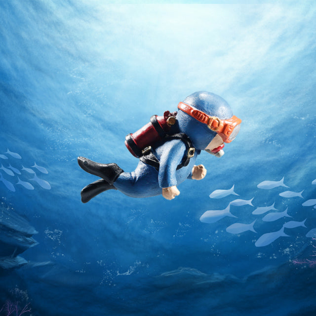 Maliben | Aquarium Floating Diver Ornament