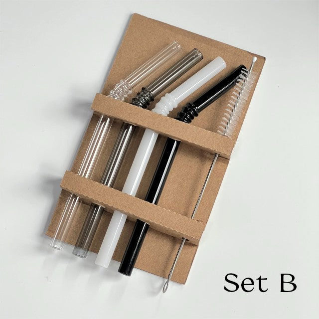 Maliben | Glass Straw - Set Of 4