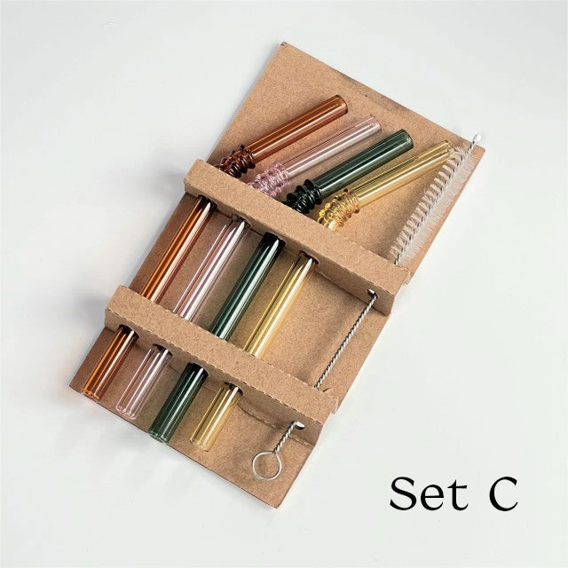 Maliben | Glass straw - Set of 4