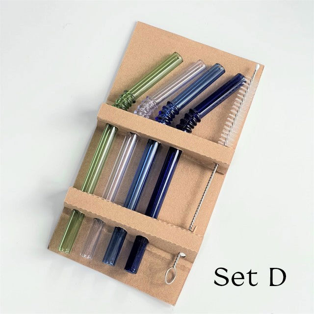 Maliben | Glass straw - Set of 4