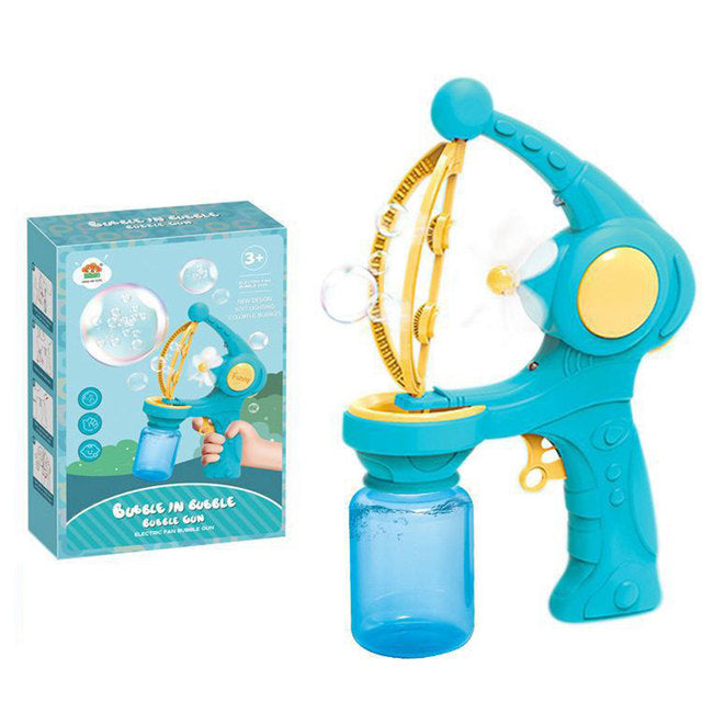 Maliben | Automatic Flower Bubble Blower Machine Toy
